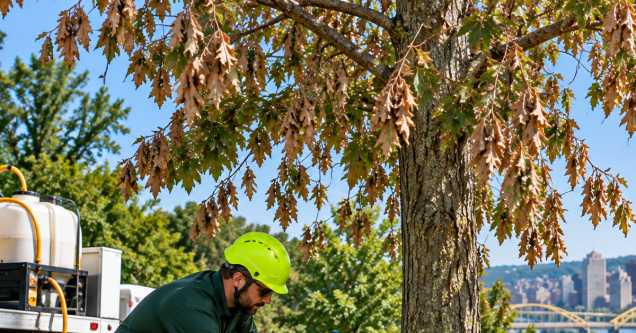How We Deal With Drought-Stressed Trees in Pittsburgh, PA